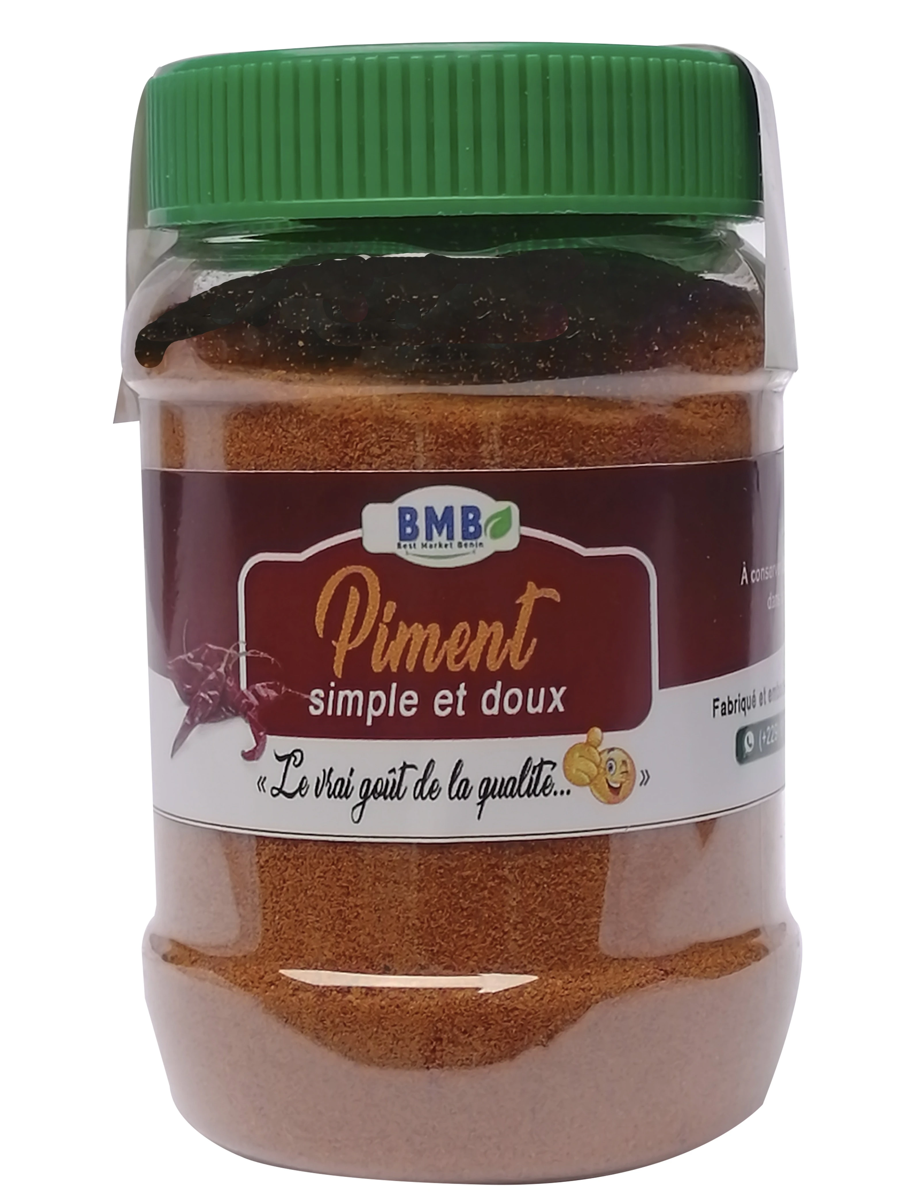 Piment simple et doux Grande Boîte